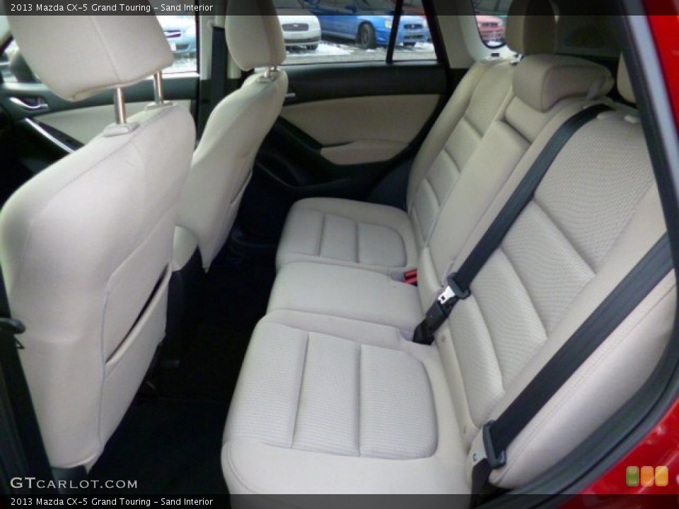 Sand Interior Rear Seat for the 2013 Mazda CX-5 Grand Touring #91201549