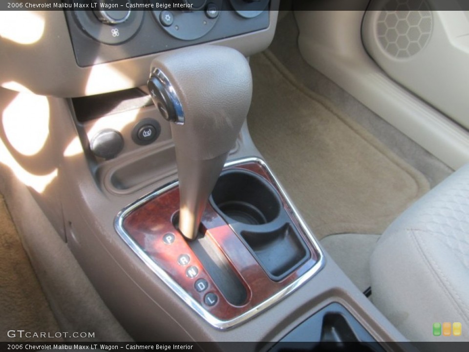 Cashmere Beige Interior Transmission for the 2006 Chevrolet Malibu Maxx LT Wagon #91201818