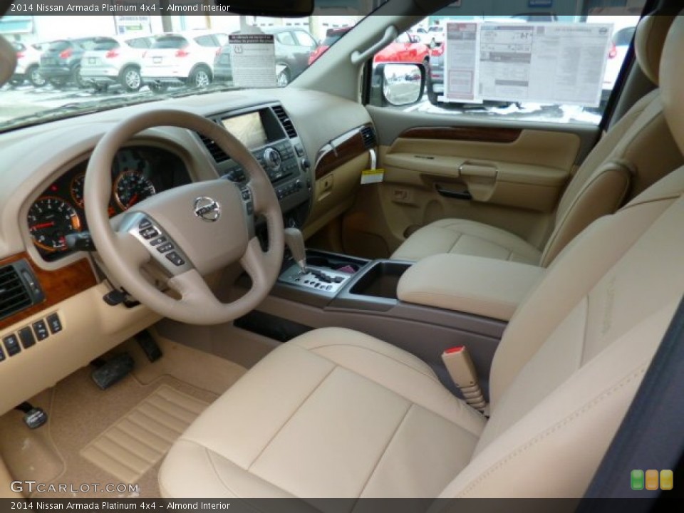 Almond Interior Photo for the 2014 Nissan Armada Platinum 4x4 #91208470