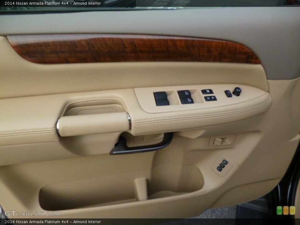 Almond Interior Door Panel for the 2014 Nissan Armada Platinum 4x4 #91208479