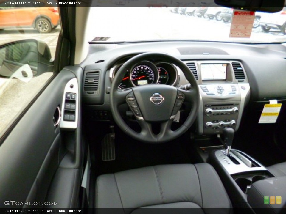 Black Interior Dashboard for the 2014 Nissan Murano SL AWD #91208666