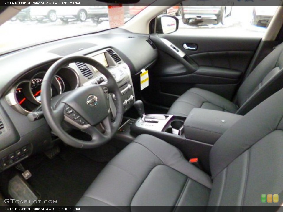 Black Interior Photo for the 2014 Nissan Murano SL AWD #91208683