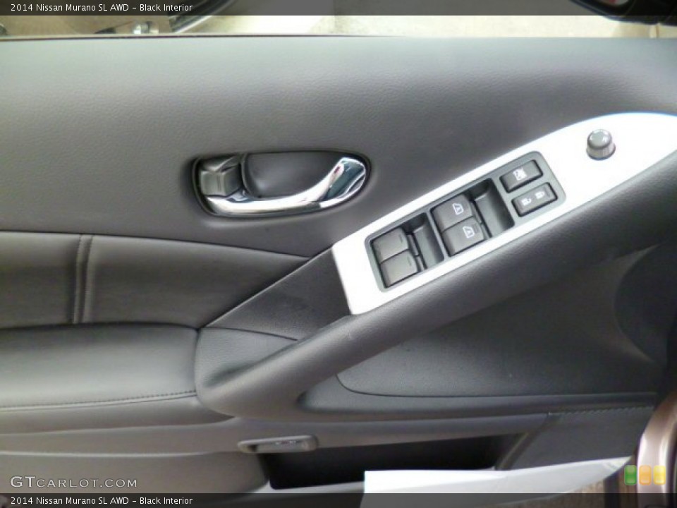 Black Interior Controls for the 2014 Nissan Murano SL AWD #91208689