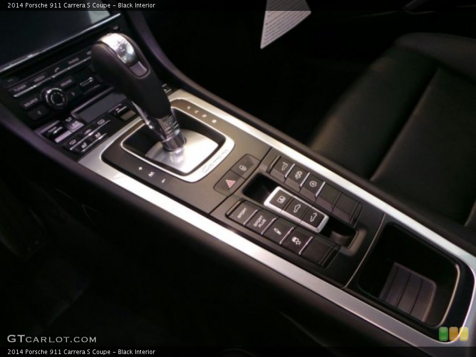 Black Interior Controls for the 2014 Porsche 911 Carrera S Coupe #91210282