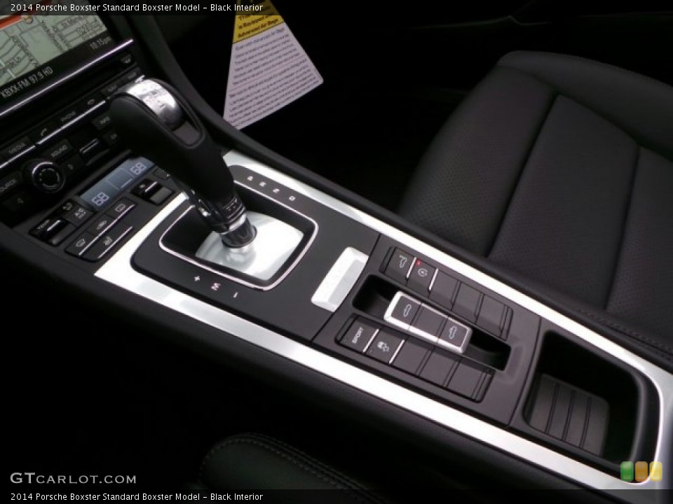 Black Interior Controls for the 2014 Porsche Boxster  #91210585