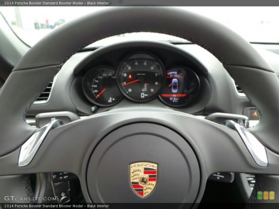 Black Interior Steering Wheel for the 2014 Porsche Boxster  #91210636