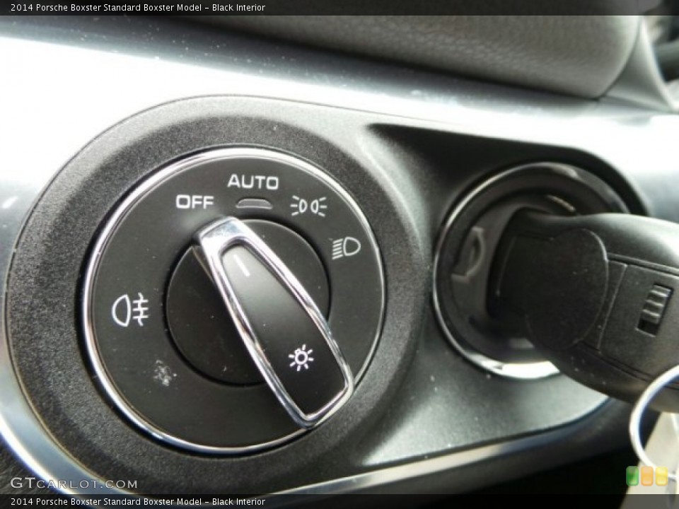 Black Interior Controls for the 2014 Porsche Boxster  #91210651