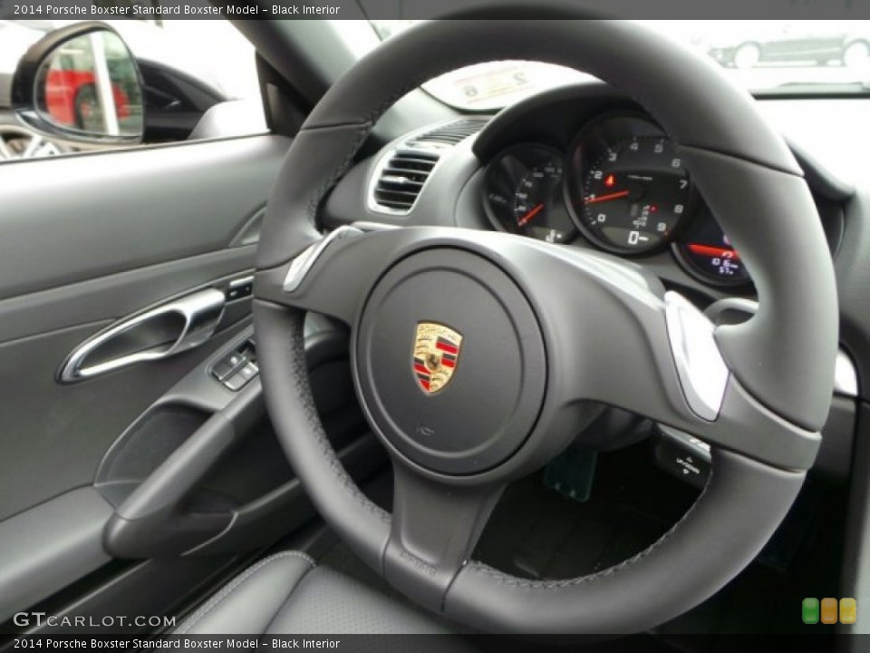Black Interior Steering Wheel for the 2014 Porsche Boxster  #91210669