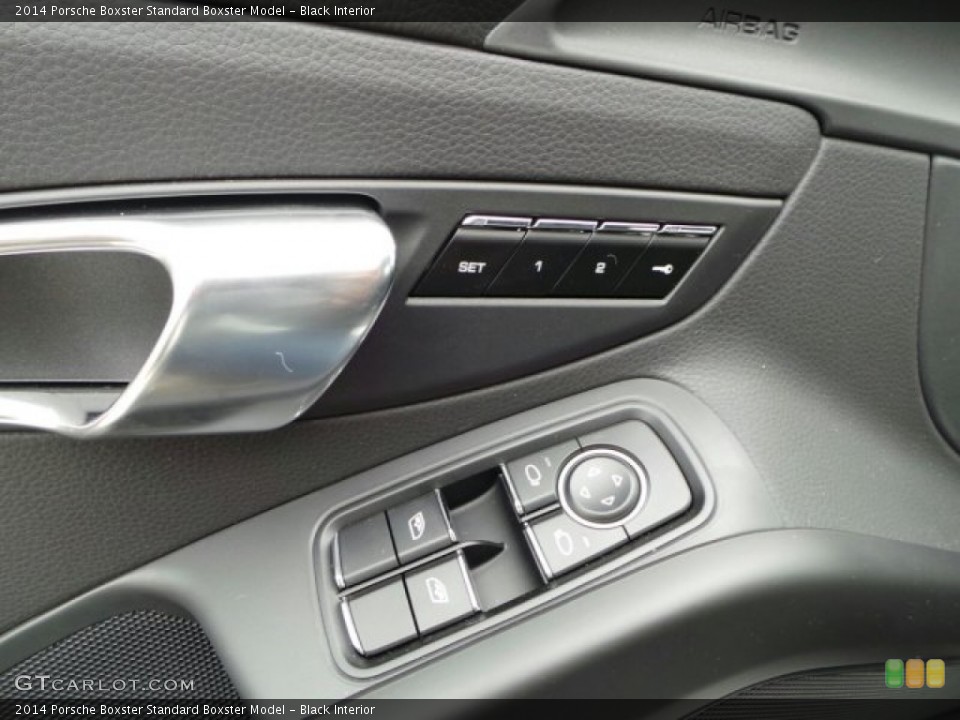 Black Interior Controls for the 2014 Porsche Boxster  #91210765