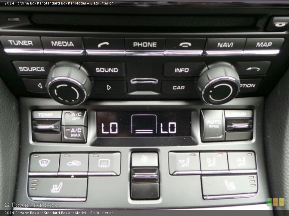 Black Interior Controls for the 2014 Porsche Boxster  #91210823