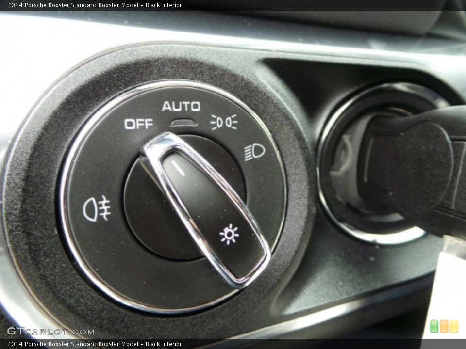 Black Interior Controls for the 2014 Porsche Boxster  #91210843