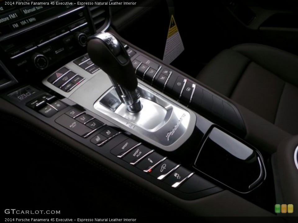 Espresso Natural Leather Interior Transmission for the 2014 Porsche Panamera 4S Executive #91211366