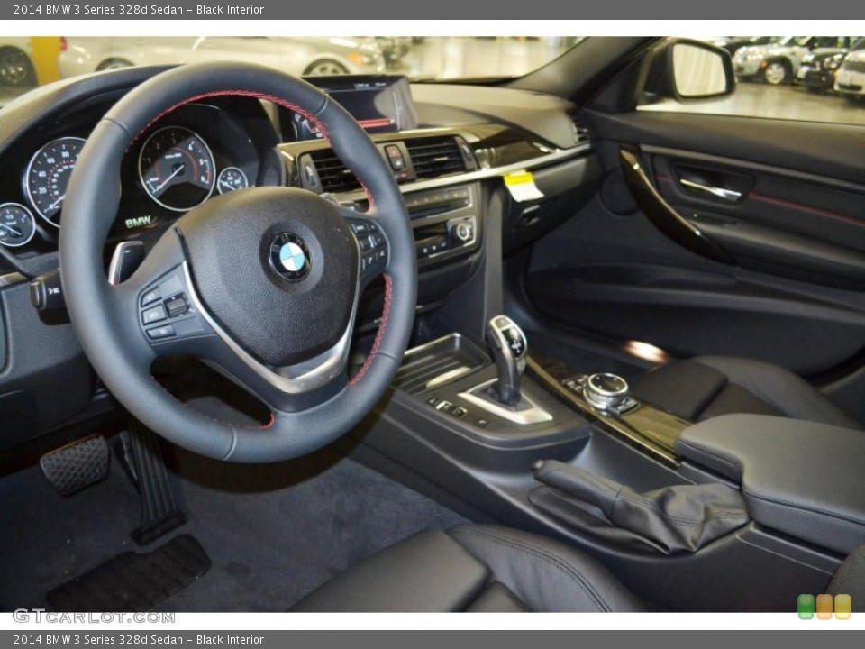 Black Interior Photo for the 2014 BMW 3 Series 328d Sedan #91213498
