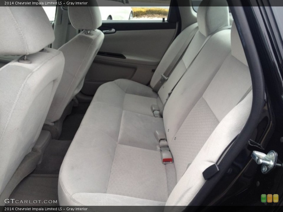 Gray Interior Rear Seat for the 2014 Chevrolet Impala Limited LS #91218110