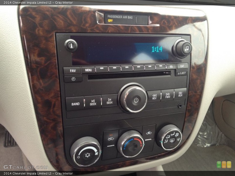 Gray Interior Audio System for the 2014 Chevrolet Impala Limited LS #91218283