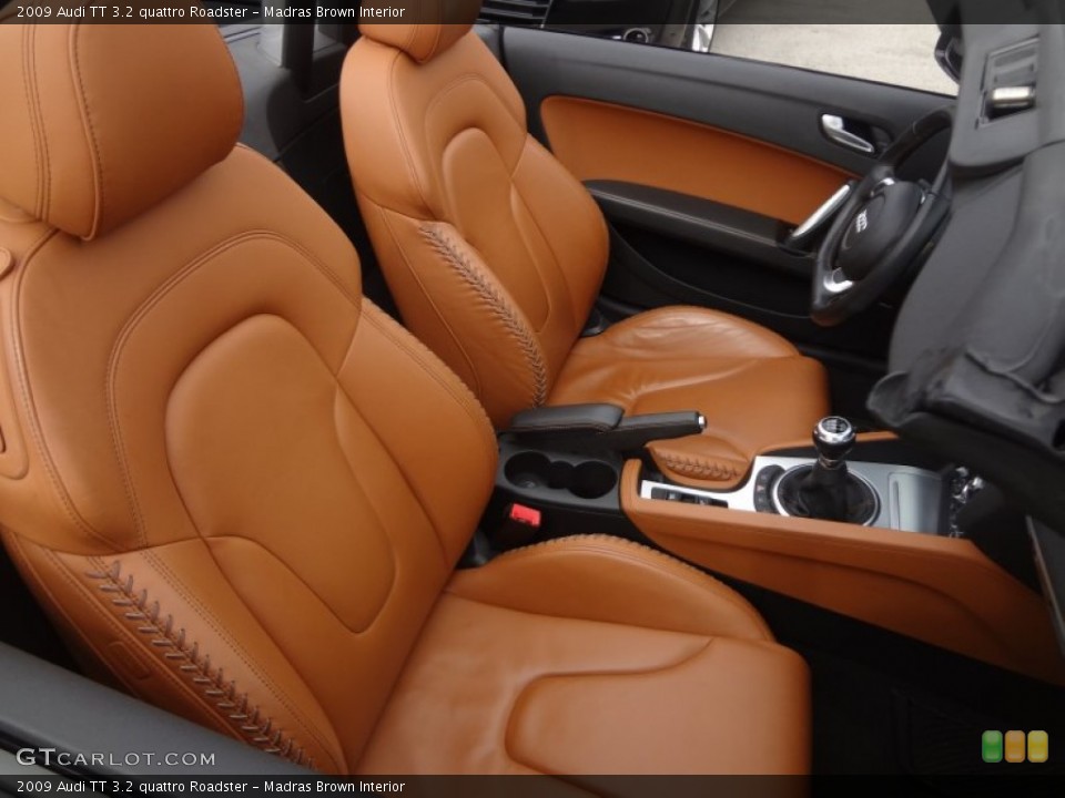 Madras Brown 2009 Audi TT Interiors