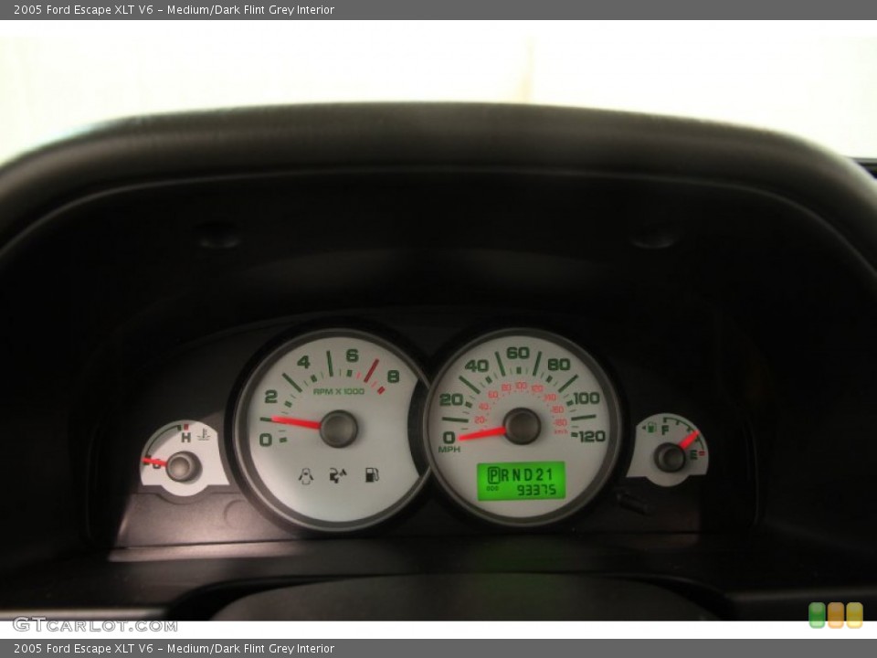 Medium/Dark Flint Grey Interior Gauges for the 2005 Ford Escape XLT V6 #91223083