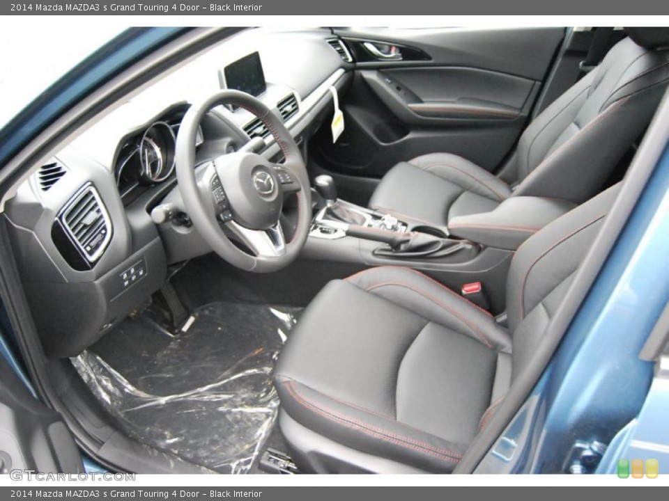 Black Interior Photo for the 2014 Mazda MAZDA3 s Grand Touring 4 Door #91226494