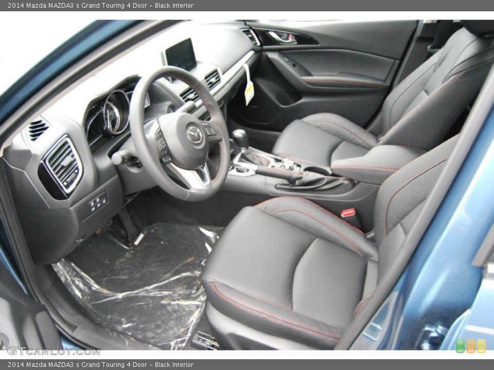 Black Interior Photo for the 2014 Mazda MAZDA3 s Grand Touring 4 Door #91226494