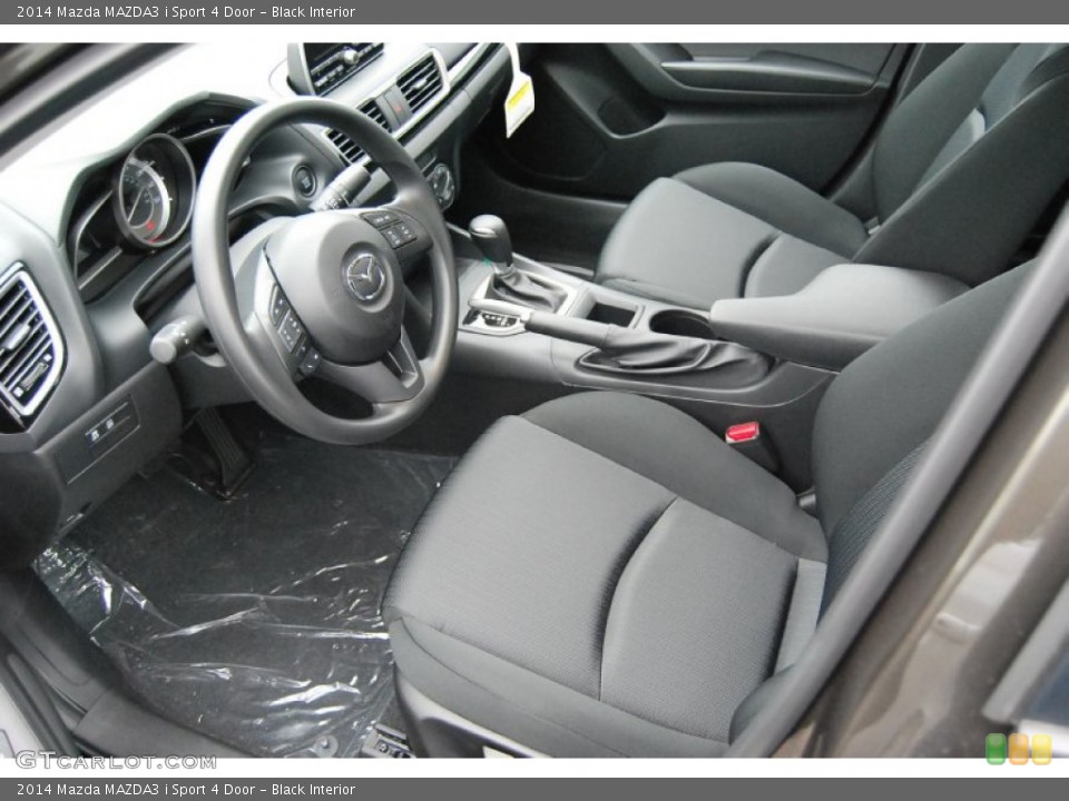 Black Interior Photo for the 2014 Mazda MAZDA3 i Sport 4 Door #91226671