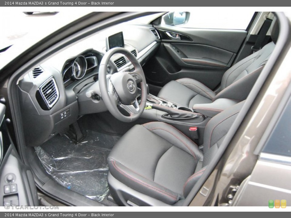 Black Interior Photo for the 2014 Mazda MAZDA3 s Grand Touring 4 Door #91227352