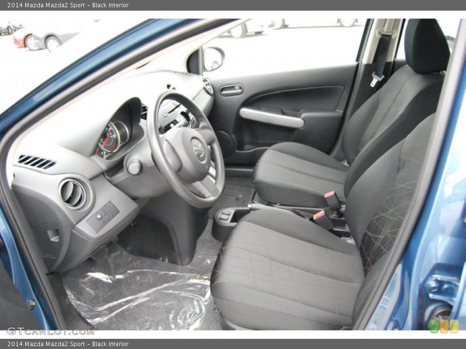 Black Interior Photo for the 2014 Mazda Mazda2 Sport #91228189