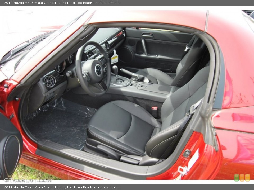 Black Interior Photo for the 2014 Mazda MX-5 Miata Grand Touring Hard Top Roadster #91228255