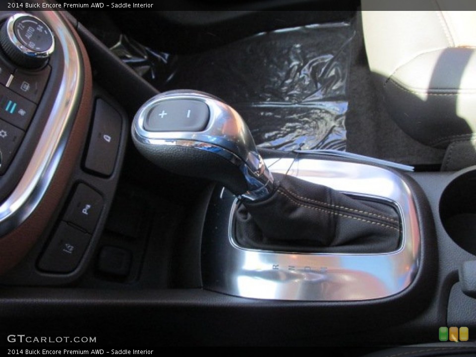 Saddle Interior Transmission for the 2014 Buick Encore Premium AWD #91230904