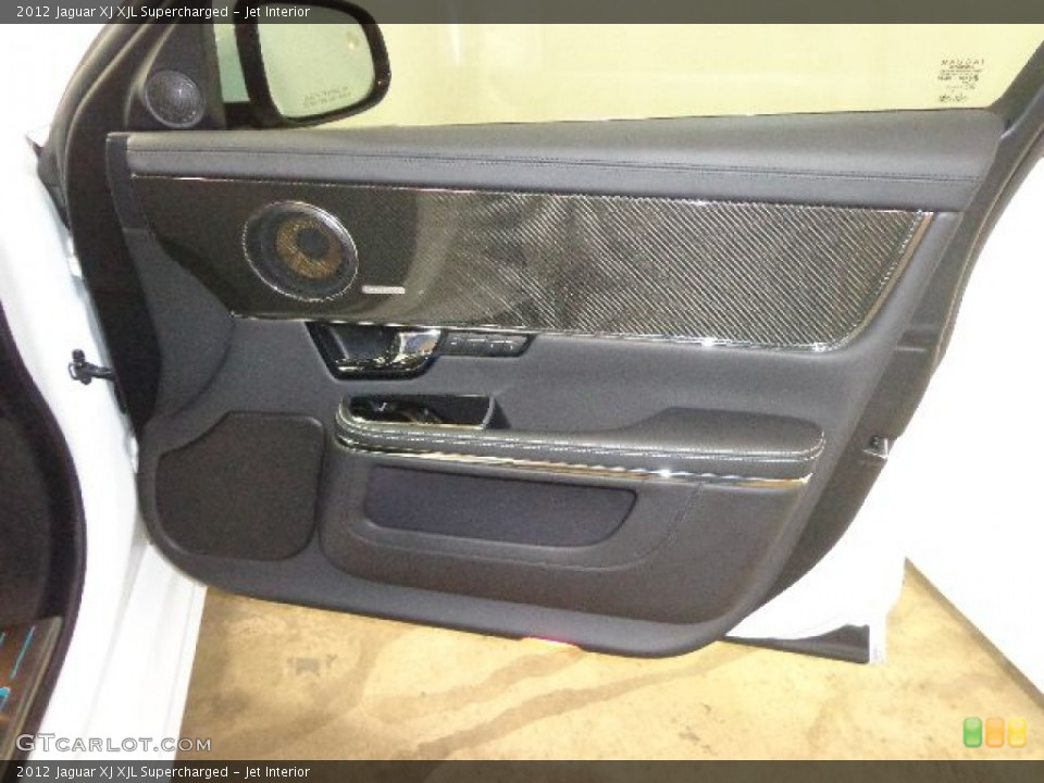 Jet Interior Door Panel for the 2012 Jaguar XJ XJL Supercharged #91231798