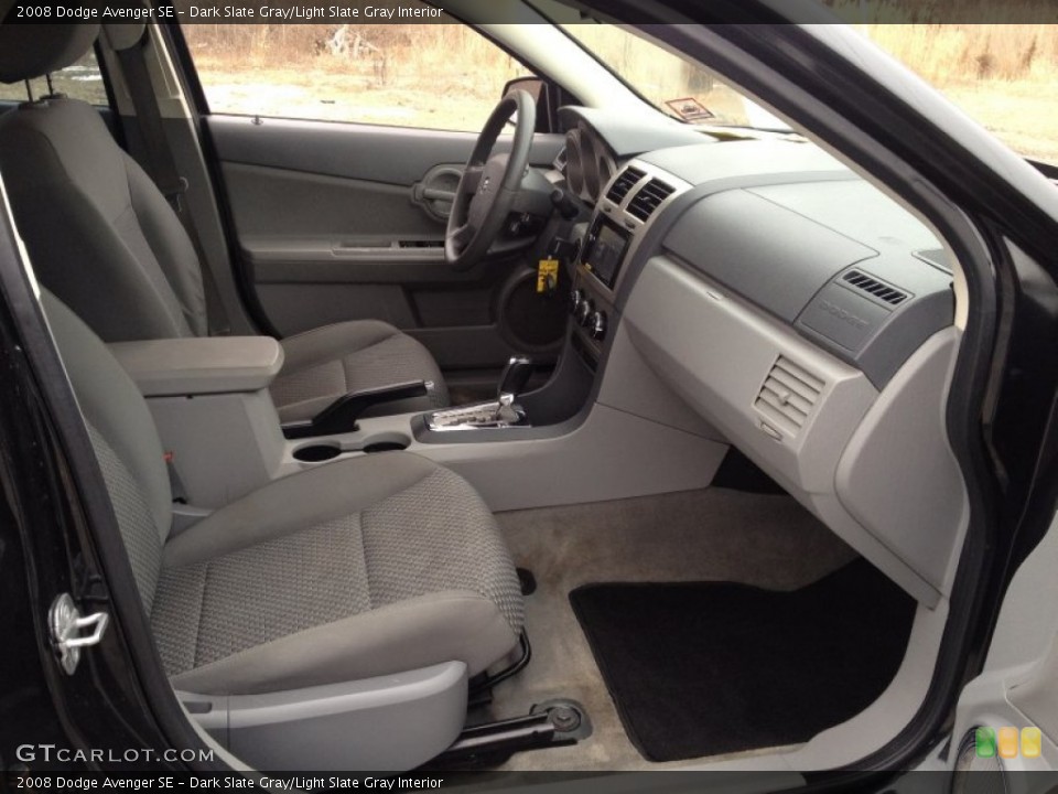 Dark Slate Gray/Light Slate Gray Interior Photo for the 2008 Dodge Avenger SE #91234312