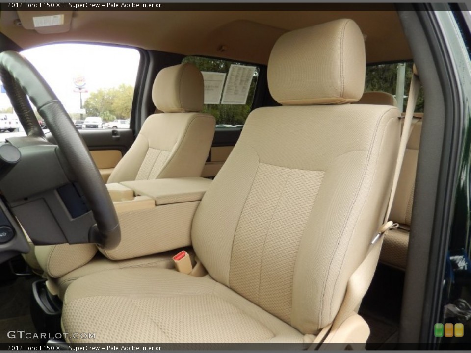 Pale Adobe Interior Front Seat for the 2012 Ford F150 XLT SuperCrew #91237612