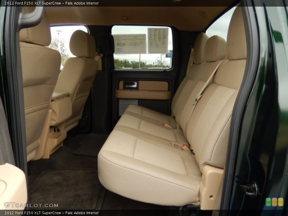 Pale Adobe Interior Rear Seat for the 2012 Ford F150 XLT SuperCrew #91237692