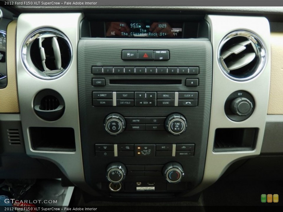 Pale Adobe Interior Controls for the 2012 Ford F150 XLT SuperCrew #91237849