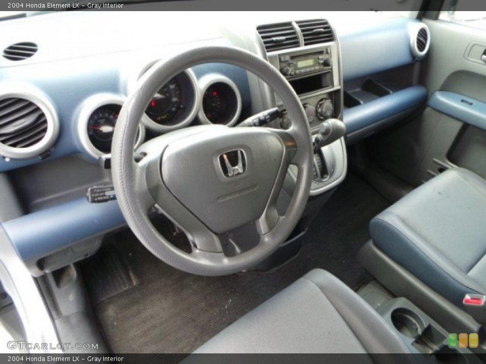Gray 2004 Honda Element Interiors