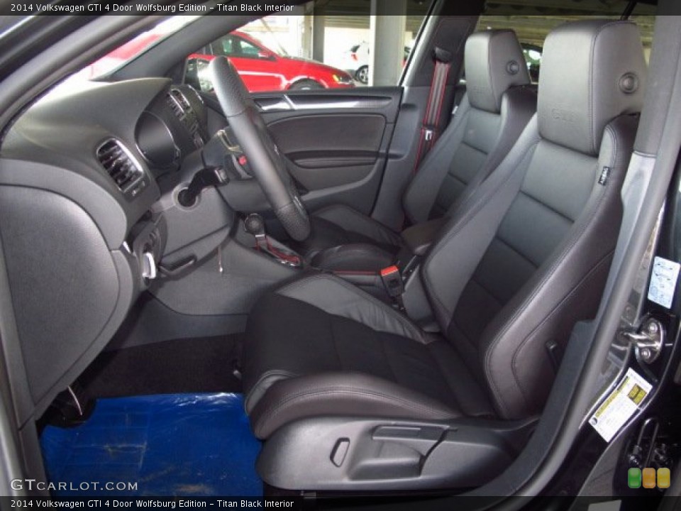 Titan Black Interior Photo for the 2014 Volkswagen GTI 4 Door Wolfsburg Edition #91242436