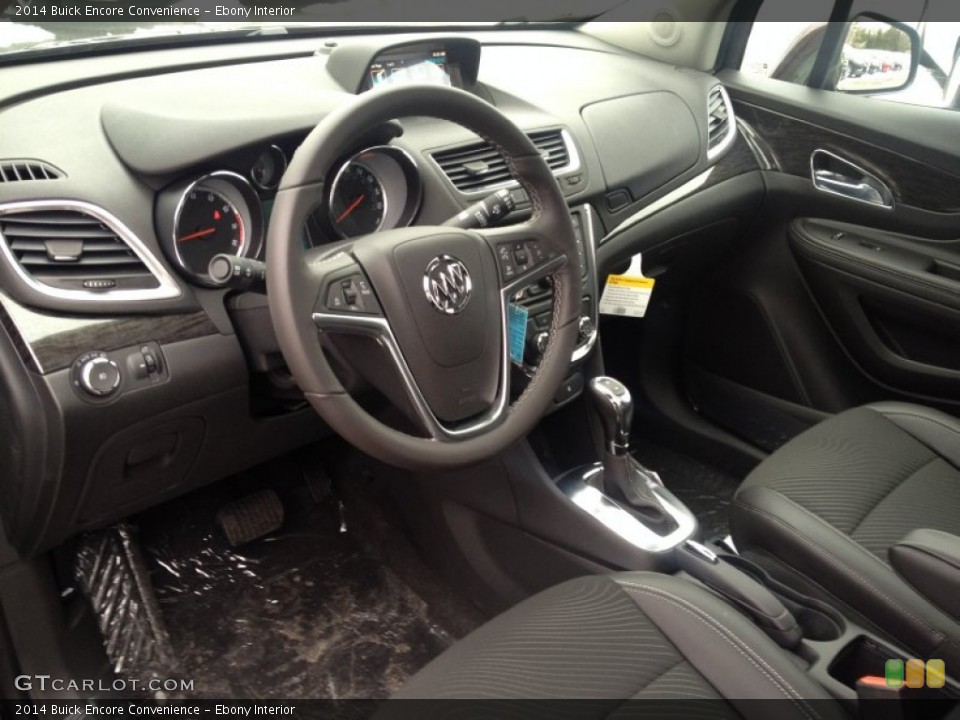 Ebony Interior Photo for the 2014 Buick Encore Convenience #91245367