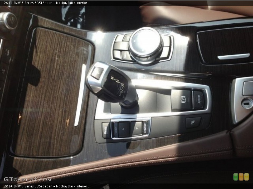 Mocha/Black Interior Transmission for the 2014 BMW 5 Series 535i Sedan #91248769