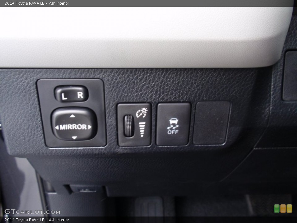 Ash Interior Controls for the 2014 Toyota RAV4 LE #91252879
