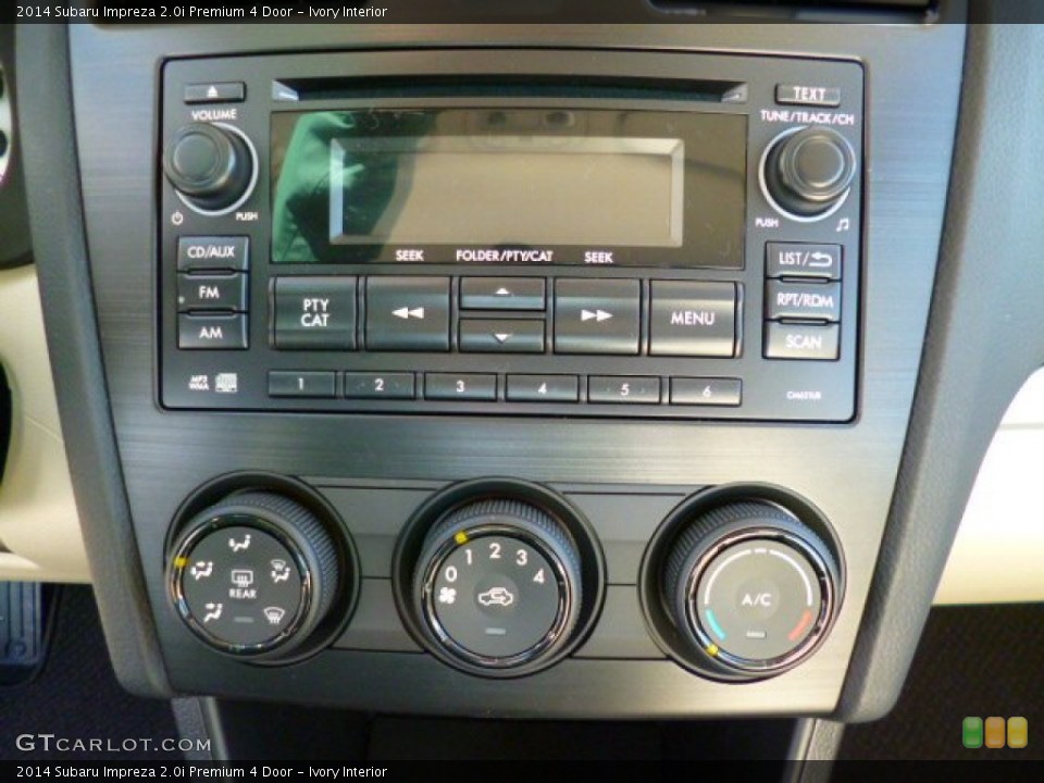 Ivory Interior Audio System for the 2014 Subaru Impreza 2.0i Premium 4 Door #91259793