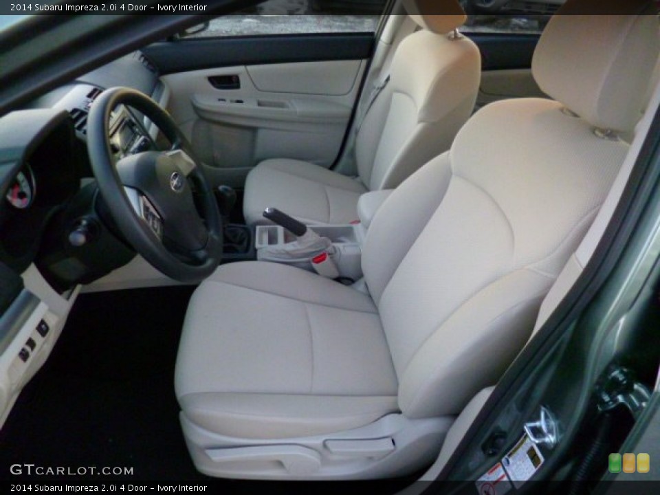 Ivory Interior Photo for the 2014 Subaru Impreza 2.0i 4 Door #91260109