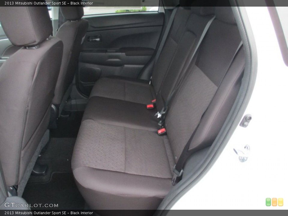 Black Interior Rear Seat for the 2013 Mitsubishi Outlander Sport SE #91260115