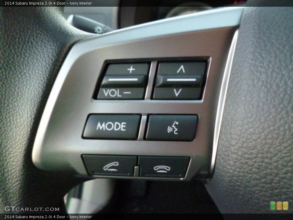 Ivory Interior Controls for the 2014 Subaru Impreza 2.0i 4 Door #91260175
