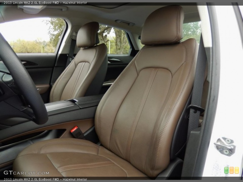 Hazelnut Interior Front Seat for the 2013 Lincoln MKZ 2.0L EcoBoost FWD #91261861