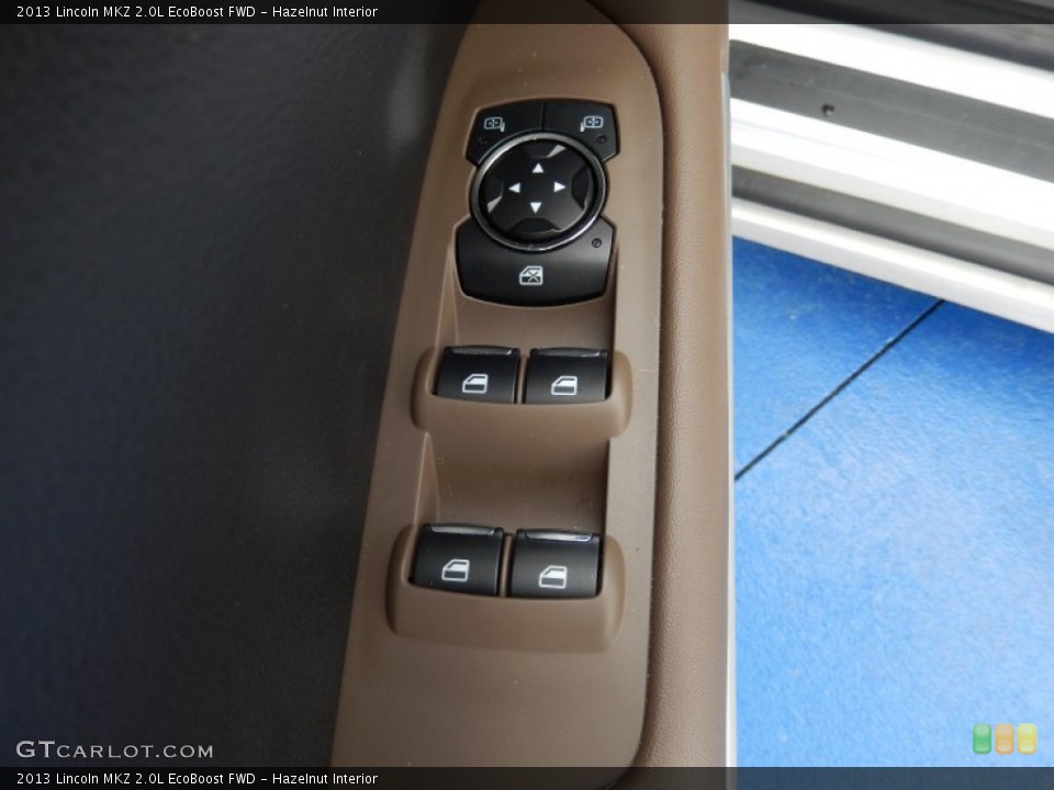 Hazelnut Interior Controls for the 2013 Lincoln MKZ 2.0L EcoBoost FWD #91261894