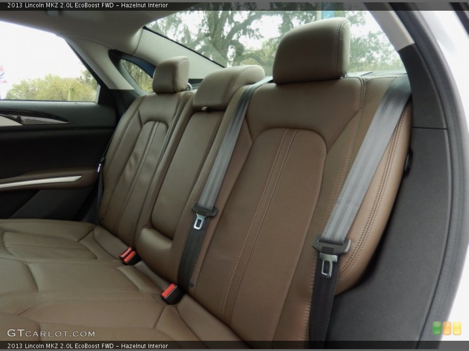 Hazelnut Interior Rear Seat for the 2013 Lincoln MKZ 2.0L EcoBoost FWD #91261936