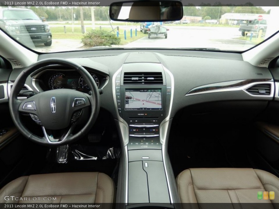 Hazelnut Interior Dashboard for the 2013 Lincoln MKZ 2.0L EcoBoost FWD #91262032