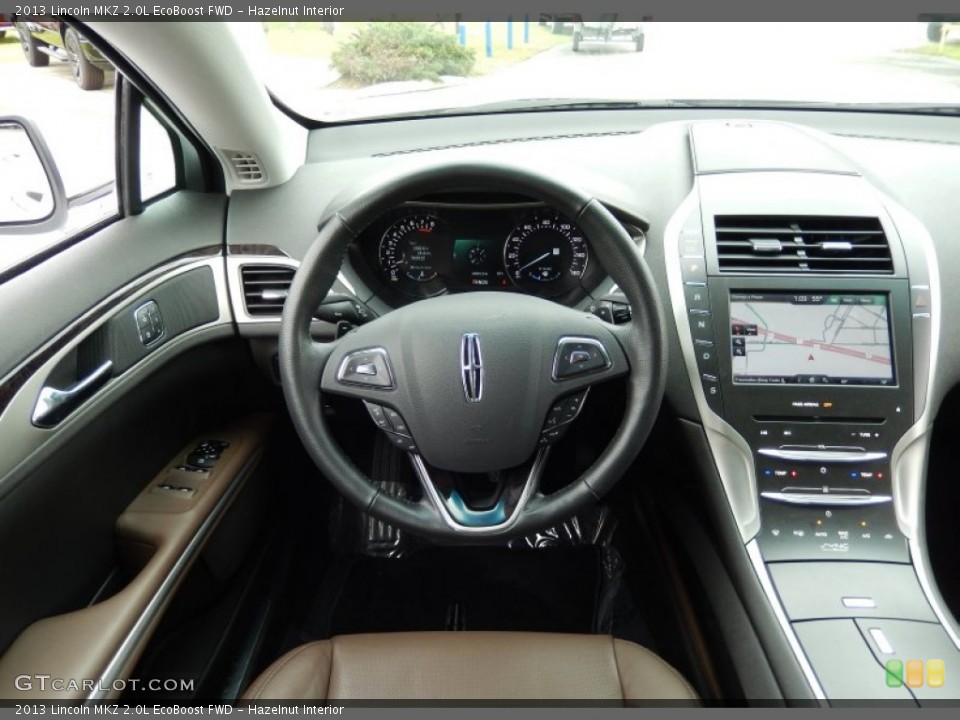 Hazelnut Interior Dashboard for the 2013 Lincoln MKZ 2.0L EcoBoost FWD #91262050