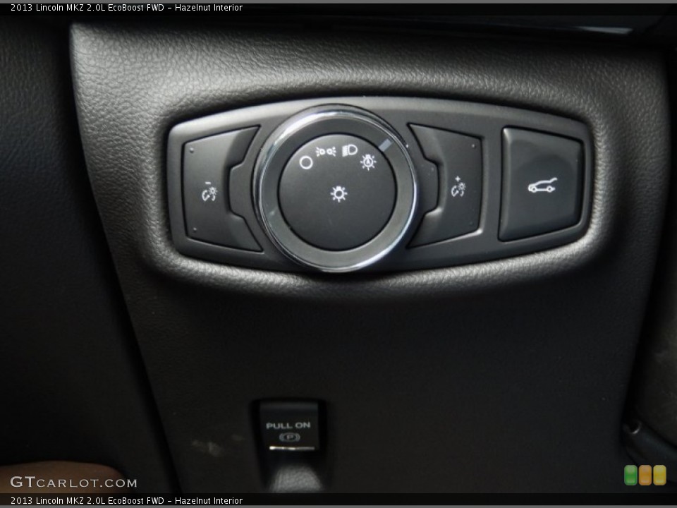 Hazelnut Interior Controls for the 2013 Lincoln MKZ 2.0L EcoBoost FWD #91262143