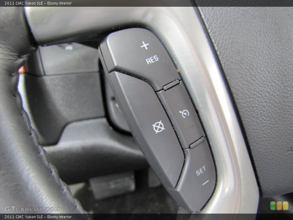 Ebony Interior Controls for the 2011 GMC Yukon SLE #91265559