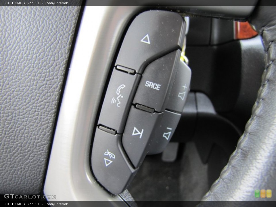 Ebony Interior Controls for the 2011 GMC Yukon SLE #91265581
